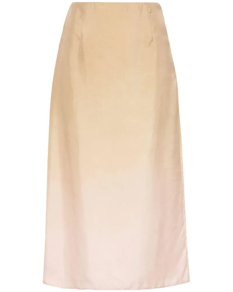 Prada T-Shirt mit Farbverlauf - Nude Nude