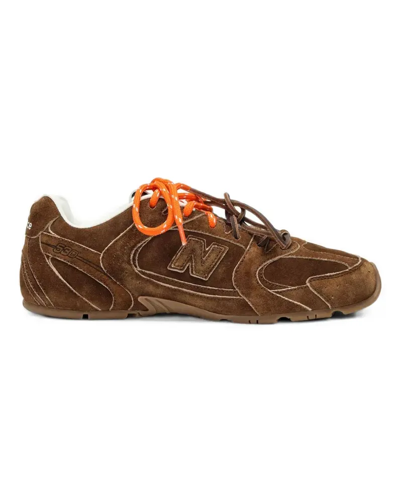 Miu Miu New Balance X  Wildleder-Sneakers - Braun Braun