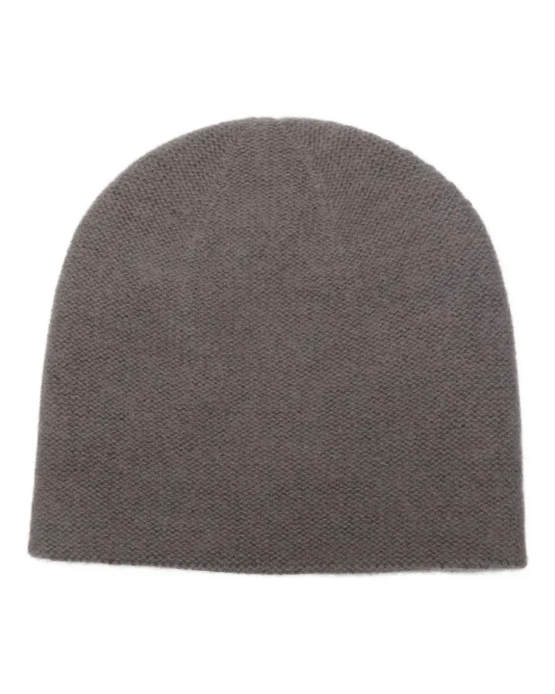 Liska Beanie aus Kaschmir - Grau Grau
