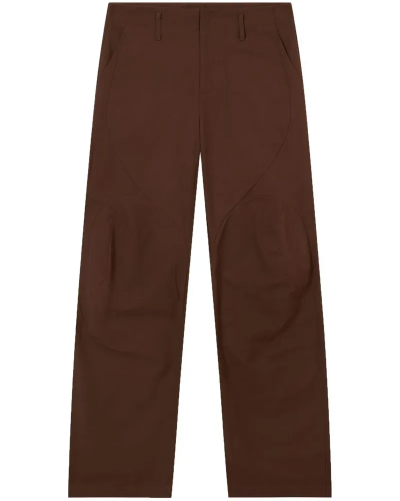 Post Archive Faction Hose mit geradem Bein - Braun Braun