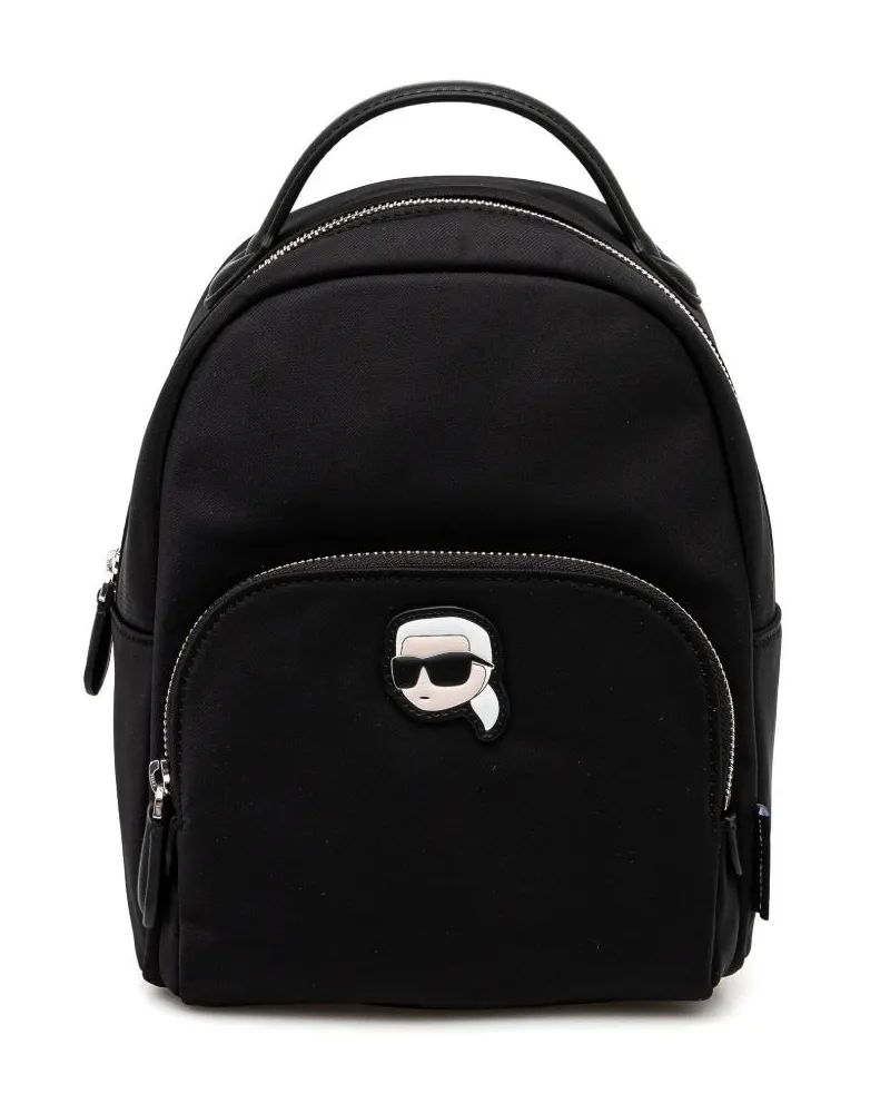 Karl Lagerfeld Ikon Rucksack - Schwarz Schwarz