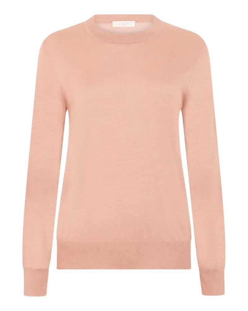 Slowear Fein gestrickter Pullover - Rosa Rosa