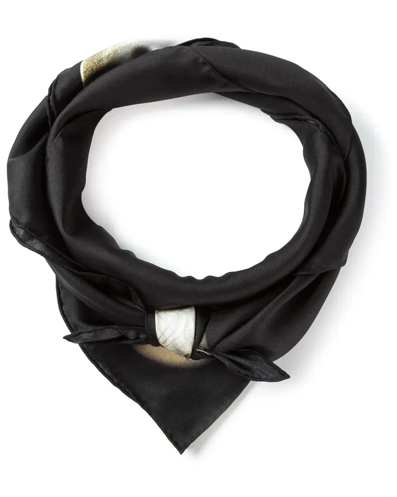 Givenchy Schal mit grafischem Print - Schwarz Schwarz