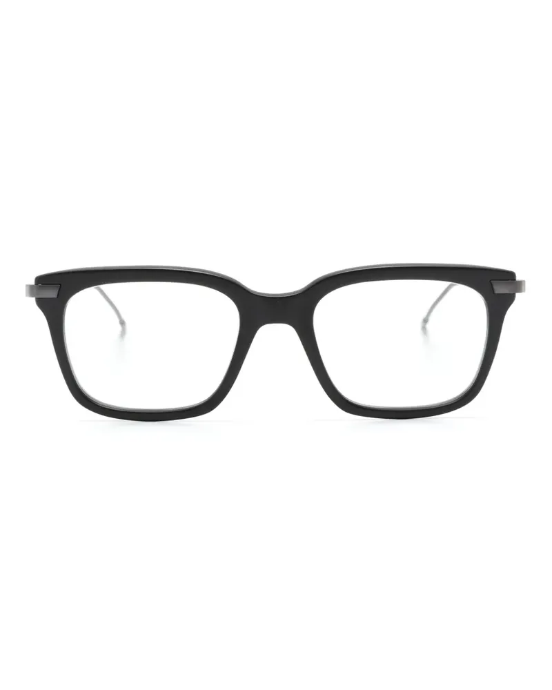 Thom Browne Brille mit eckigem Gestell - Grau Grau
