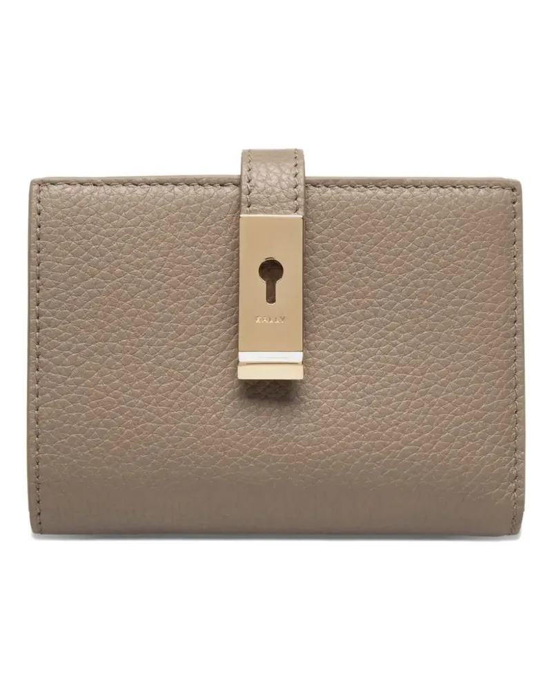 Bally Lock Me wallet - Nude Nude