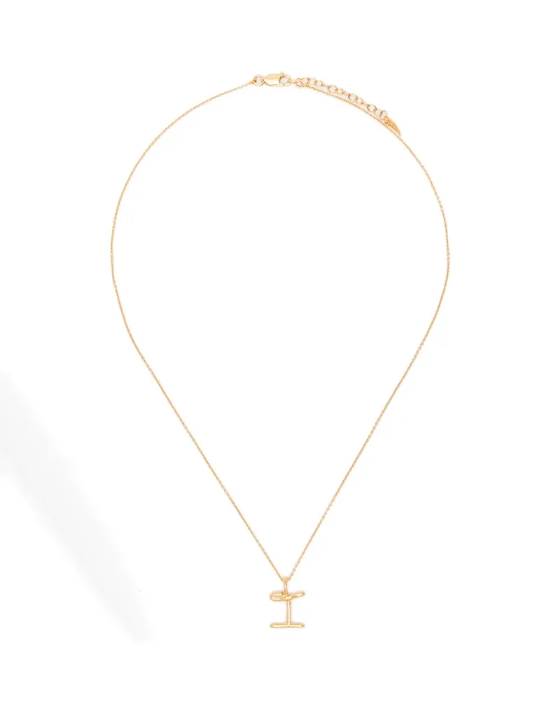 Missoma Mini Curly Molten Halskette - Gold Gold