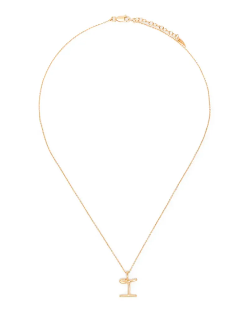 Missoma Mini Curly Molten Halskette - Gold Gold