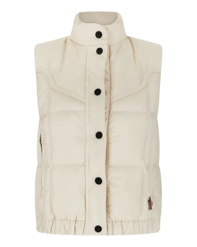 Moncler Doucy quilted high-neck gilet - Weiß Weiß