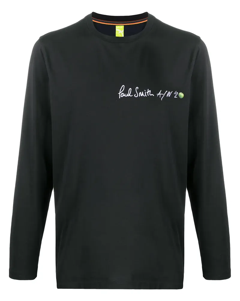 Paul Smith T-Shirt mit Logo-Print - Schwarz Schwarz