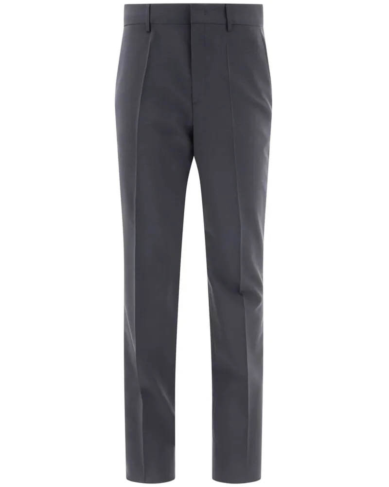 Valentino Garavani Klassische Tapered-Hose Grau