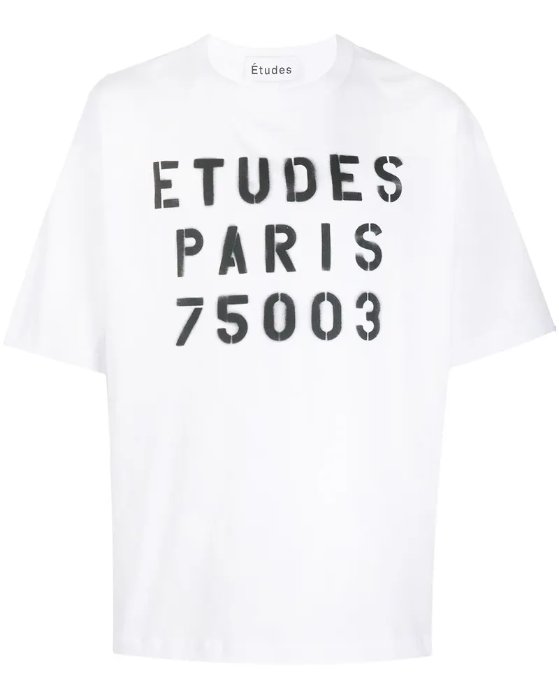 Études Studio Paris 75003' T-Shirt Weiß