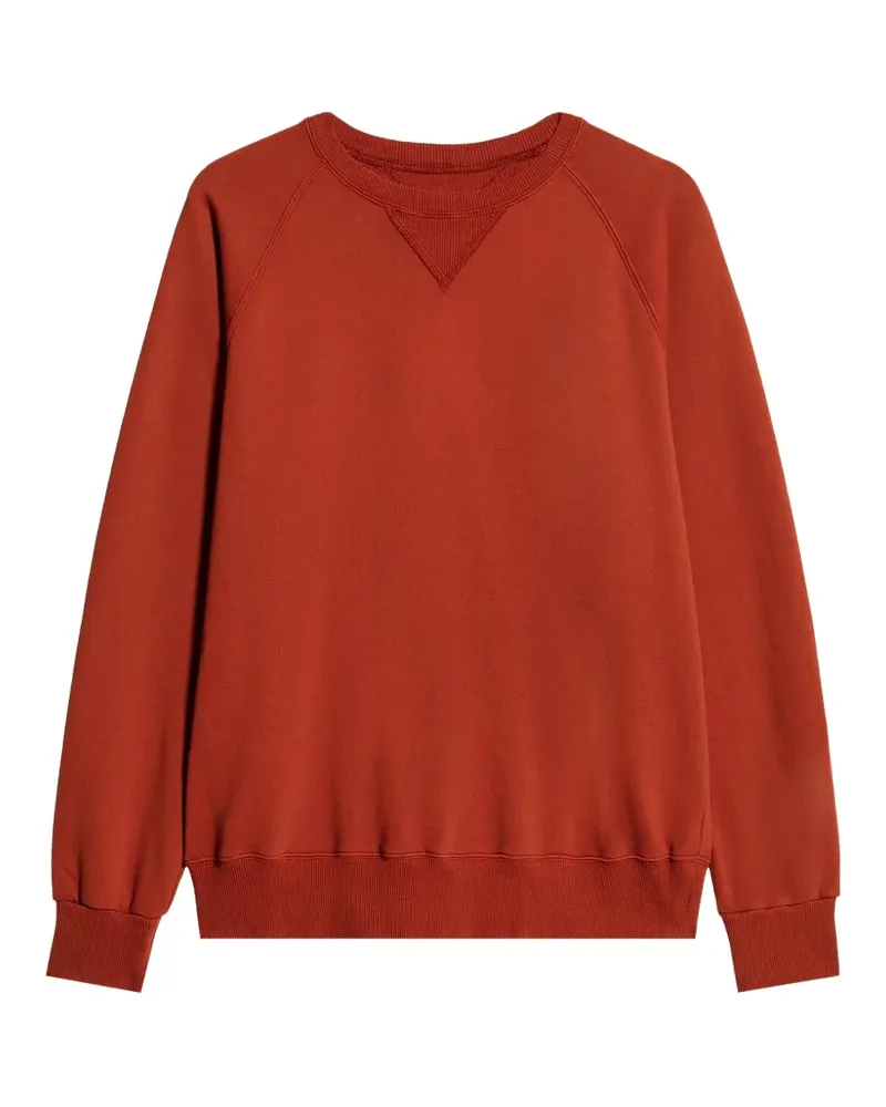 Fortela Harvard raglan-sleeve crew-neck sweatshirt - Rot Rot