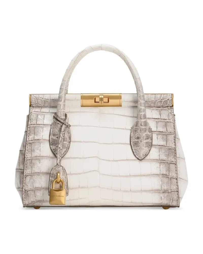 Dolce & Gabbana Marlene Handtasche - Weiß Weiß