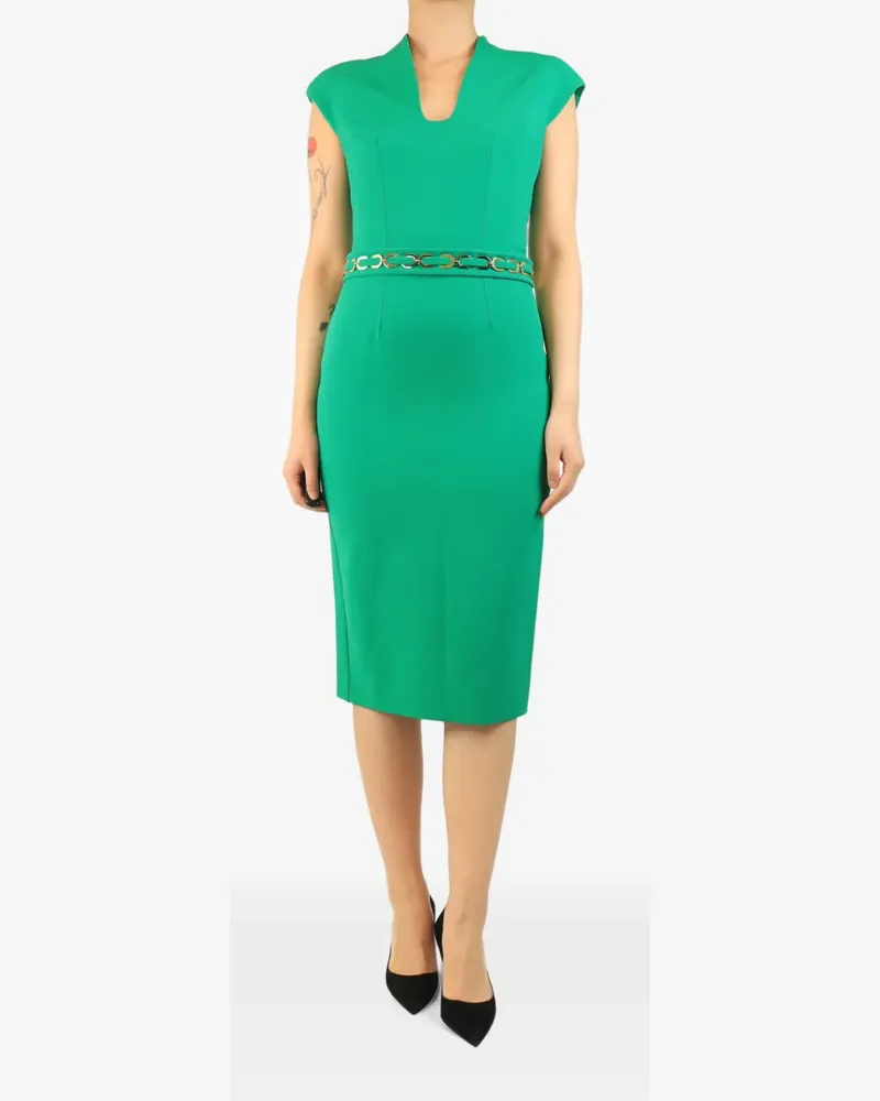 Safiyaa Dana midi dress - Grün Grün