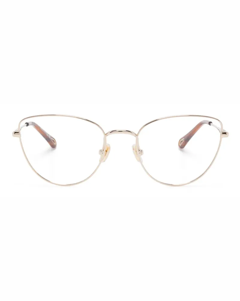 Chloé Brille mit Cat-Eye-Gestell - Gold Gold