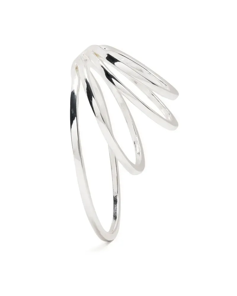 Federica Tosi Ear Cuff im Layering-Look - Silber Silber