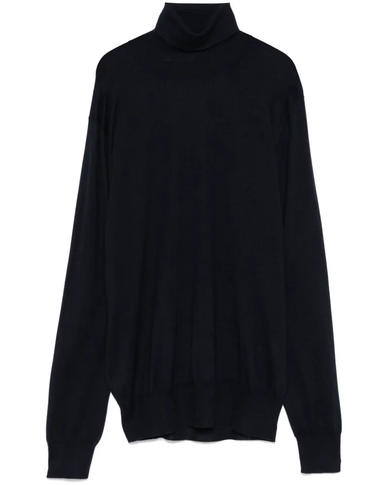 Cruciani Pullover mit Rollkragen - Blau Blau
