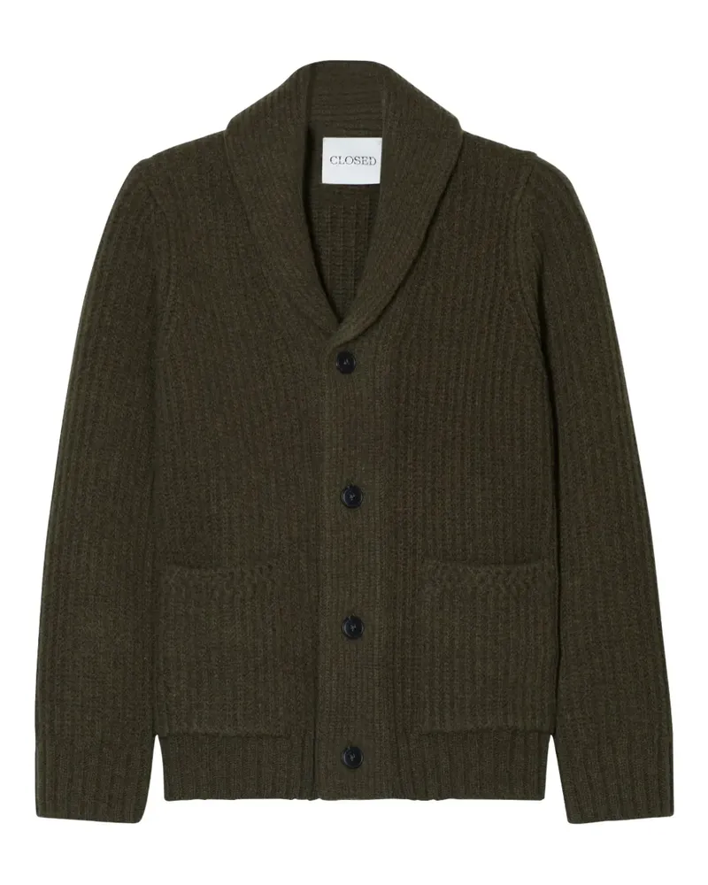 Closed Cardigan mit Schalkragen - Grün Grün