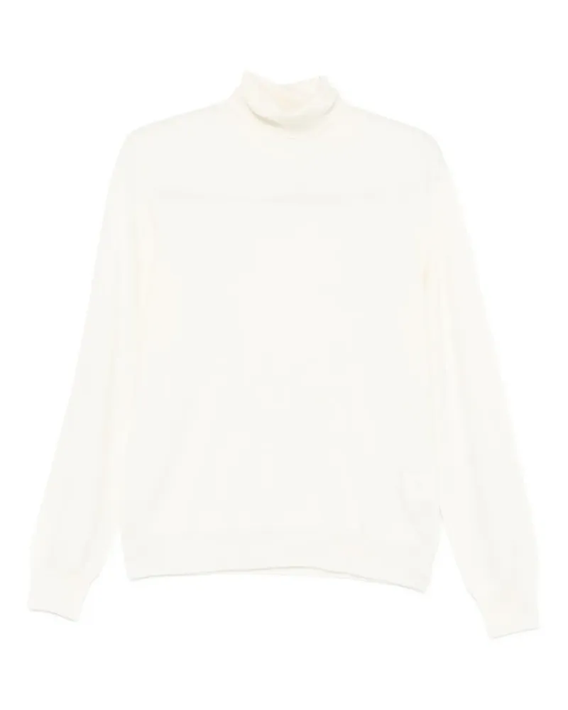 Tagliatore Rollkragenpullover aus Schurwolle - Weiß Weiß