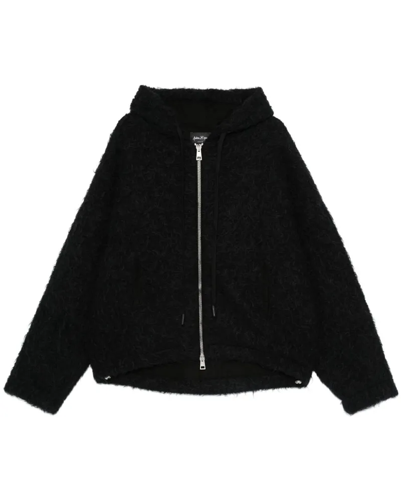 Andrea Ya'aqov Jacke mit Kapuze - Schwarz Schwarz