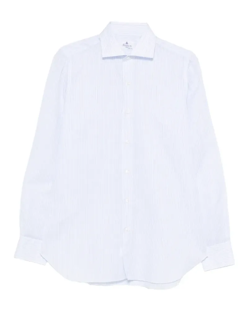 Finamore 1925 spread-collar shirt - Blau Blau