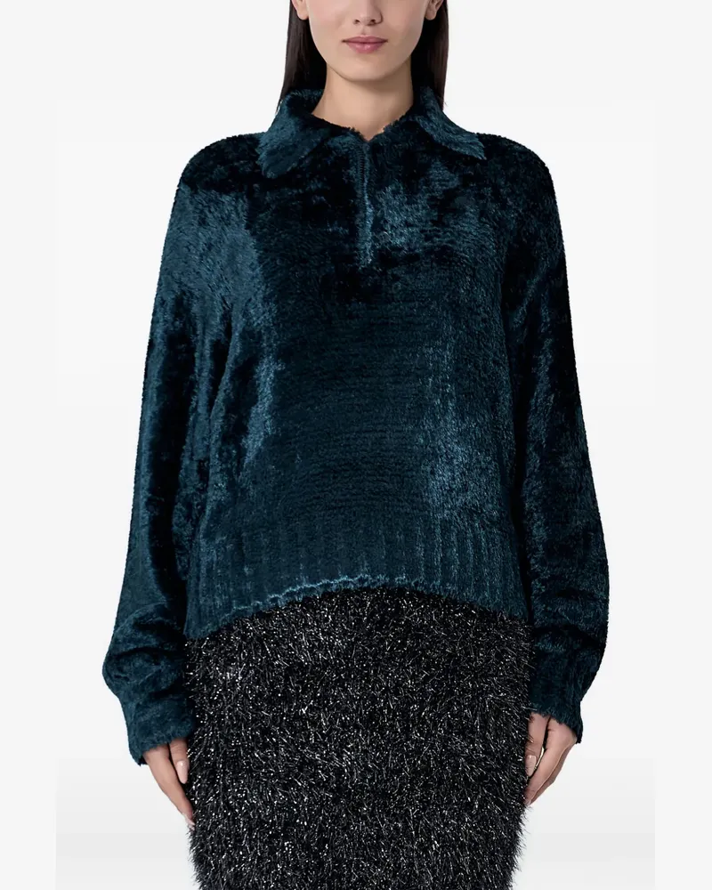 Lacoste velour knit polo shirt - Grün Grün