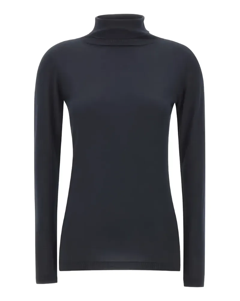 Fabiana Filippi Langärmeliger Rollkragenpullover - Blau Blau