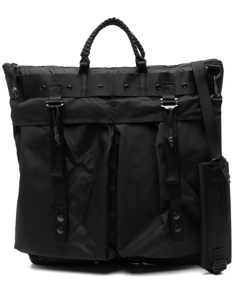 maharishi 1112 Maha Malice Tote Bag - Schwarz Schwarz