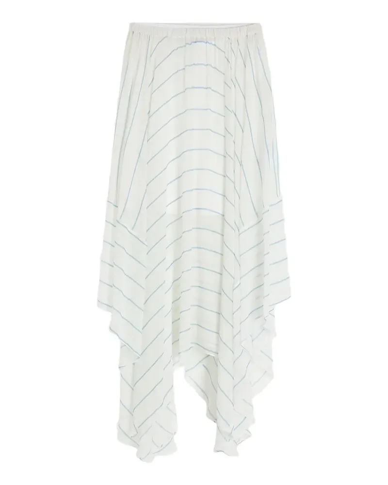 BONDI BORN Capri square maxi skirt - Weiß Weiß