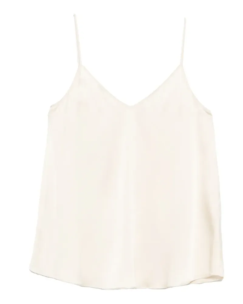 Antonelli Firenze Abe V-neck top - Nude Nude