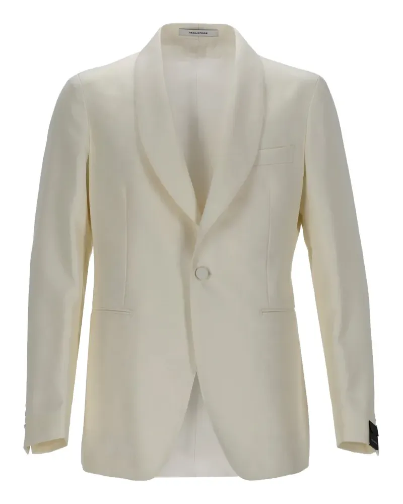 Tagliatore Einreihiges Sakko - Weiß Weiß