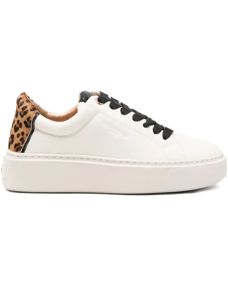 Alexander Smith Sneakers mit Leoparden-Print - Weiß Weiß