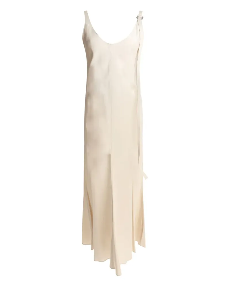 Max Mara Asymmetrisches Camisole-Kleid mit Bindedetail - Nude Nude