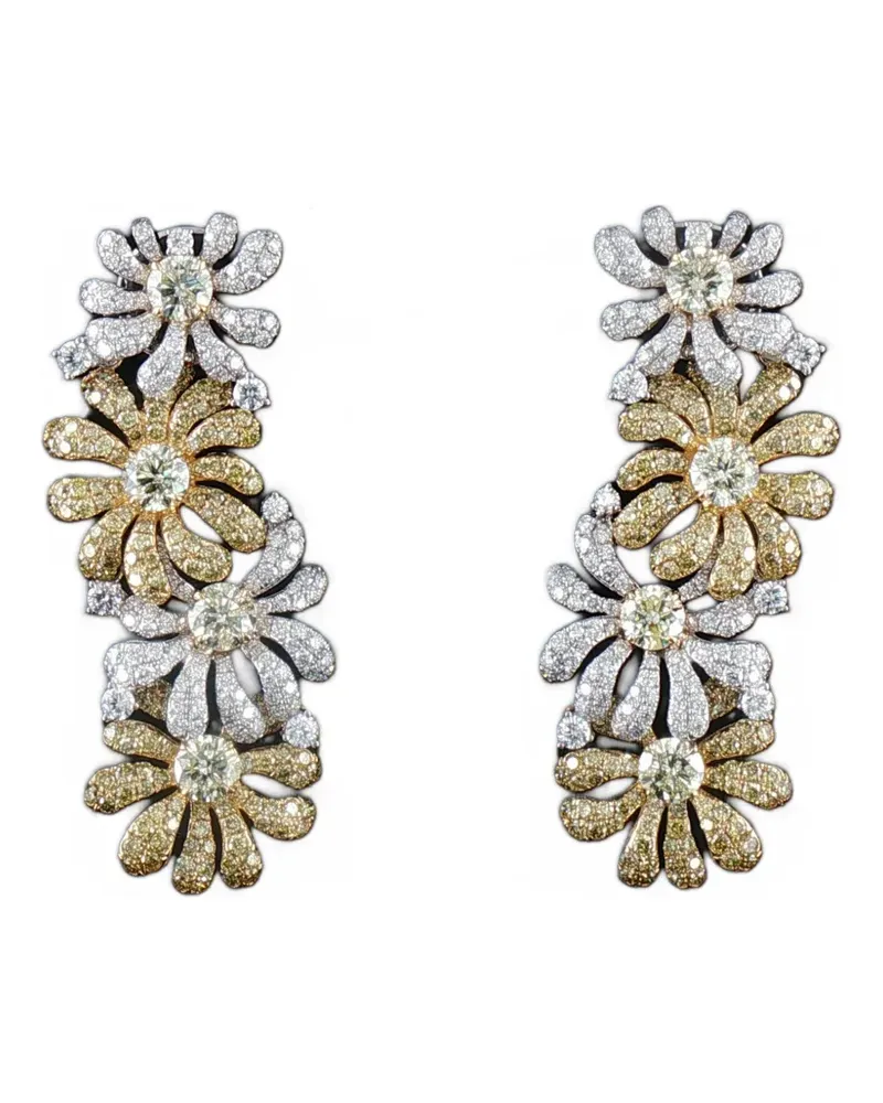 HYT Jewelry Ohrringe mit Diamanten - Silber Silber