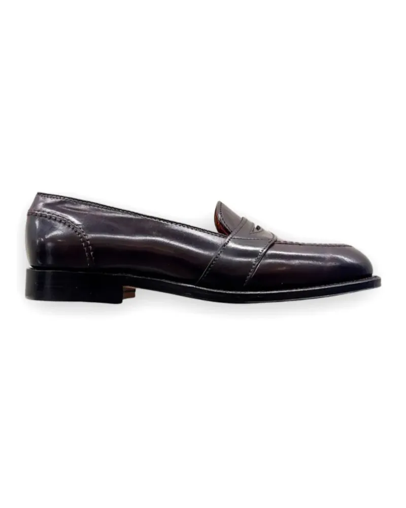 Alden leather loafers - Braun Braun