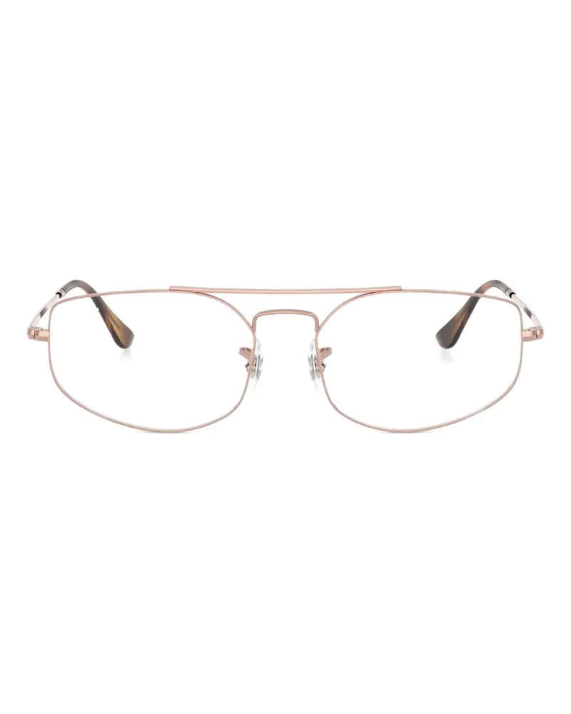 Ray Ban Explorer 5 Brille mit Metallgestell - Rosa Rosa