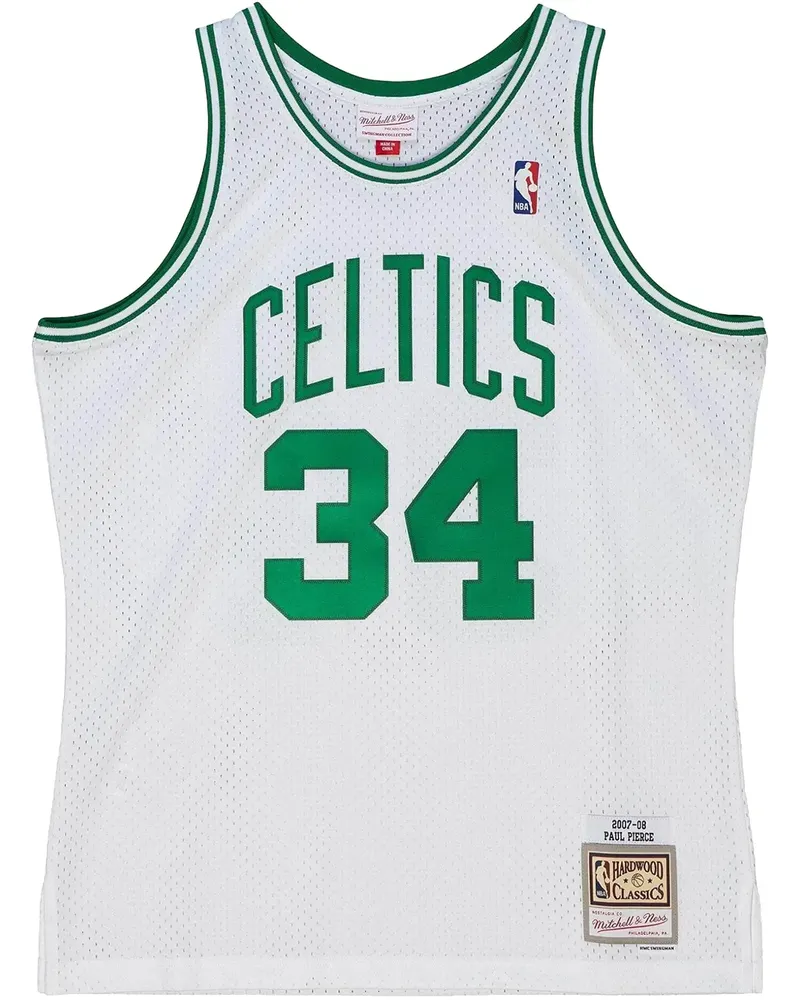 Mitchell & Ness NBA Swingman "Celtics 2007 Paul Pierce" Trikot - Weiß Weiß