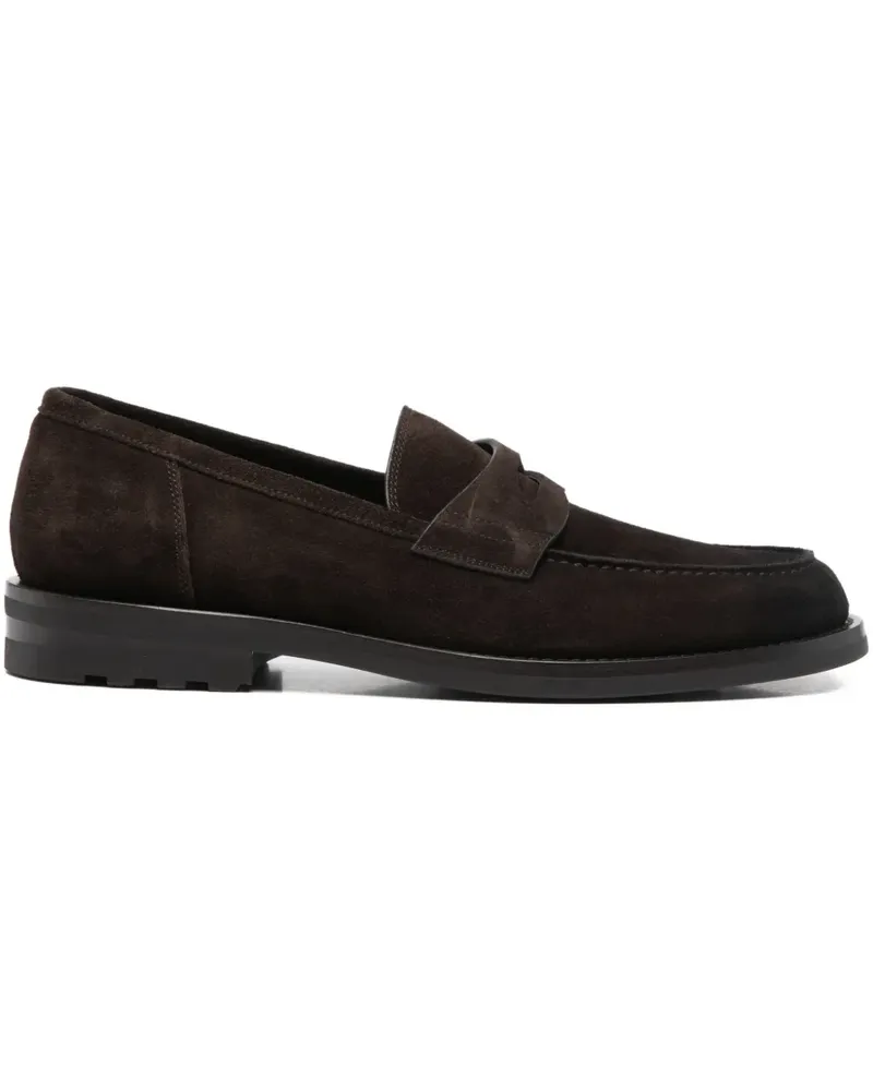Neil Barrett suede loafers - Braun Braun