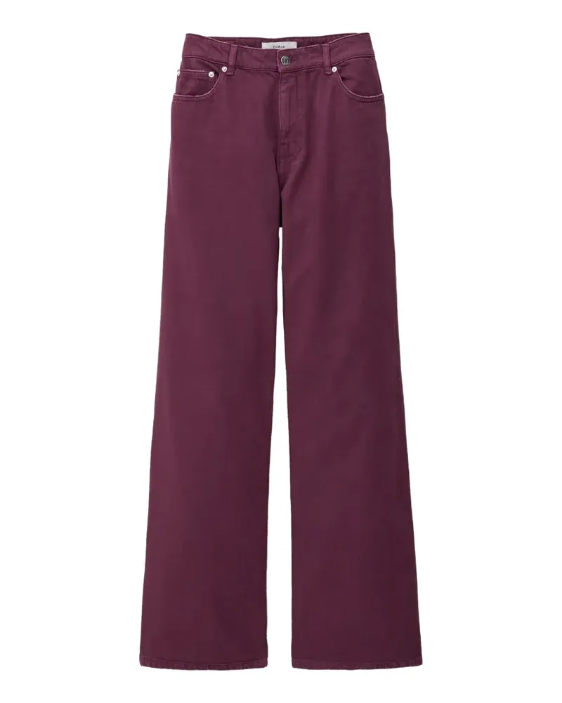 ba&sh Jeans mit Logo-Gravur - Violett Violett