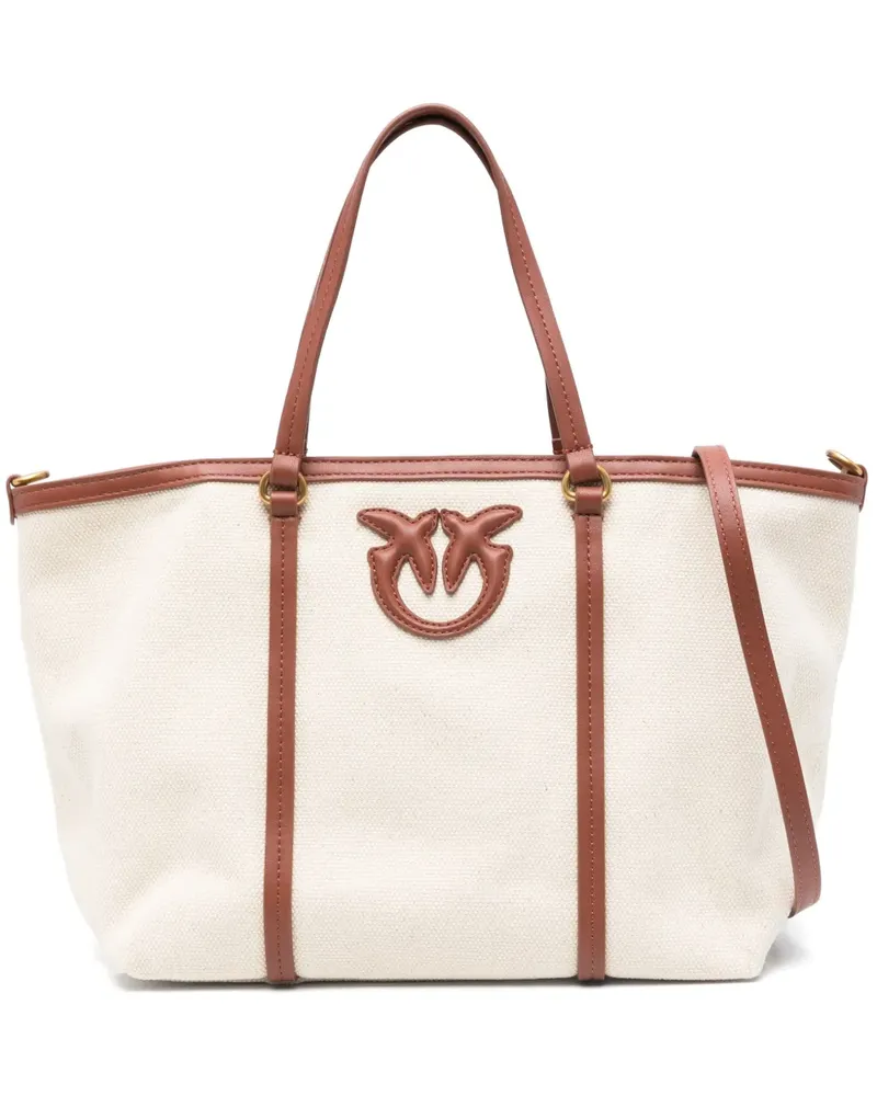 Pinko Große Love One Tote Bag - Nude Nude