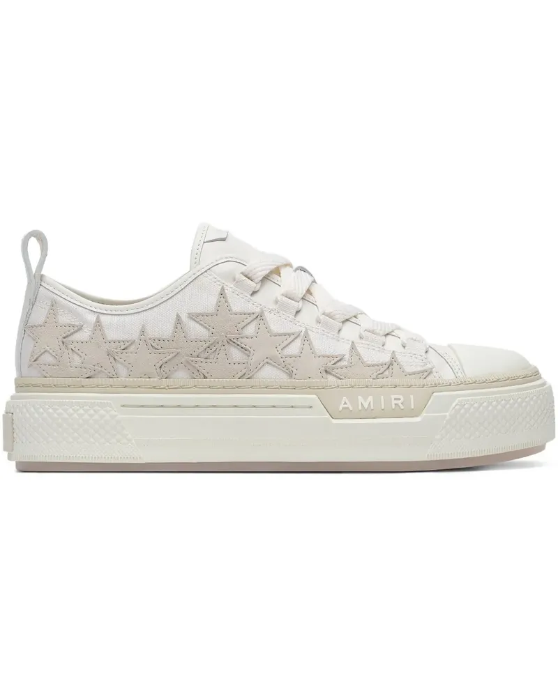 Amiri Stars Court Low Sneakers - Weiß Weiß