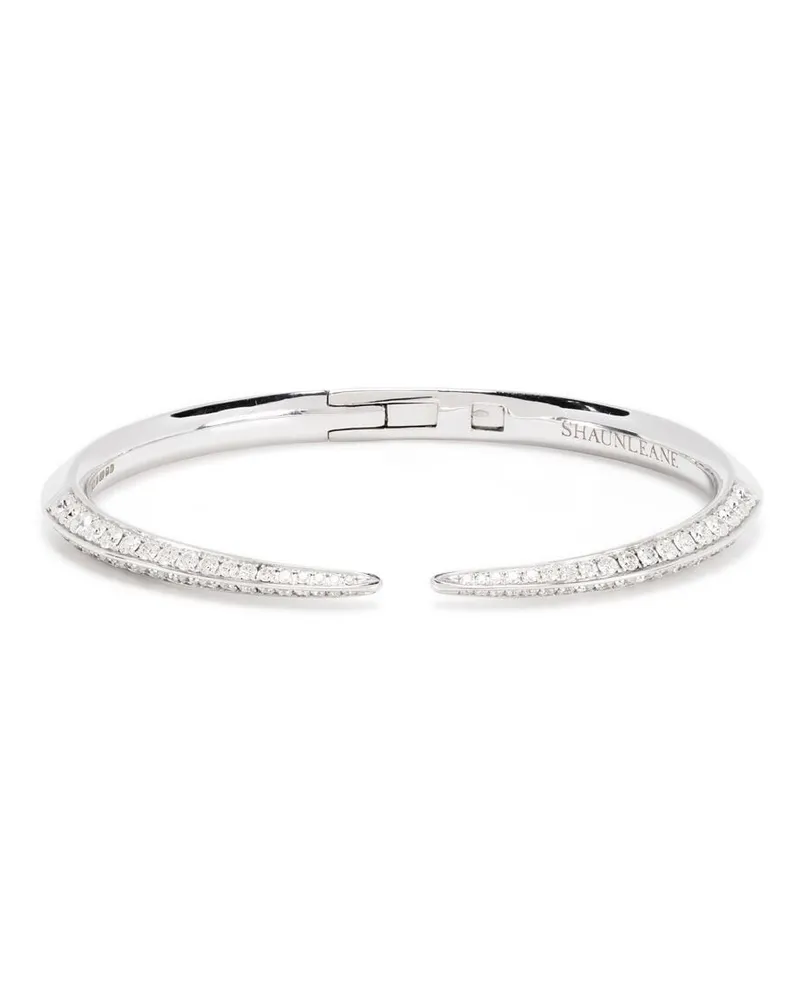 Shaun Leane 18kt Weißgoldarmband mit Diamanten - Silber Silber