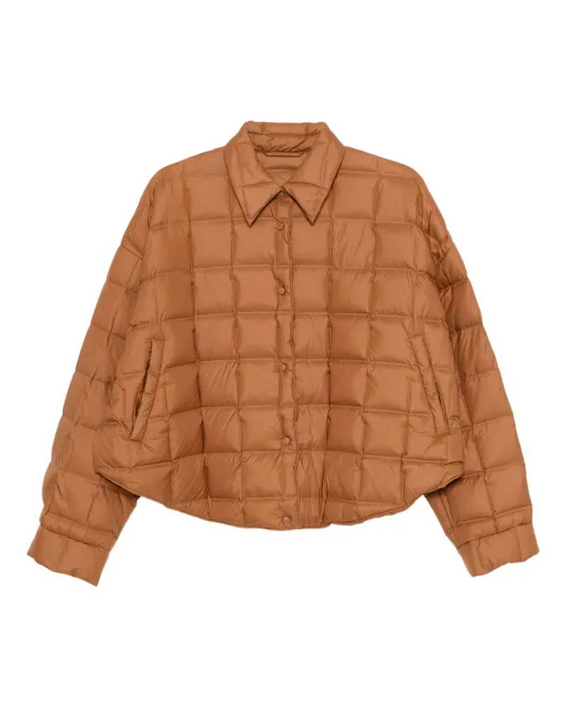 JNBY Gefütterte Cropped-Jacke - Braun Braun