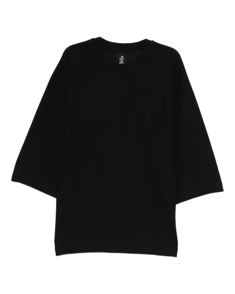 THOM KROM drop-shoulder short-sleeve T-shirt - Schwarz Schwarz
