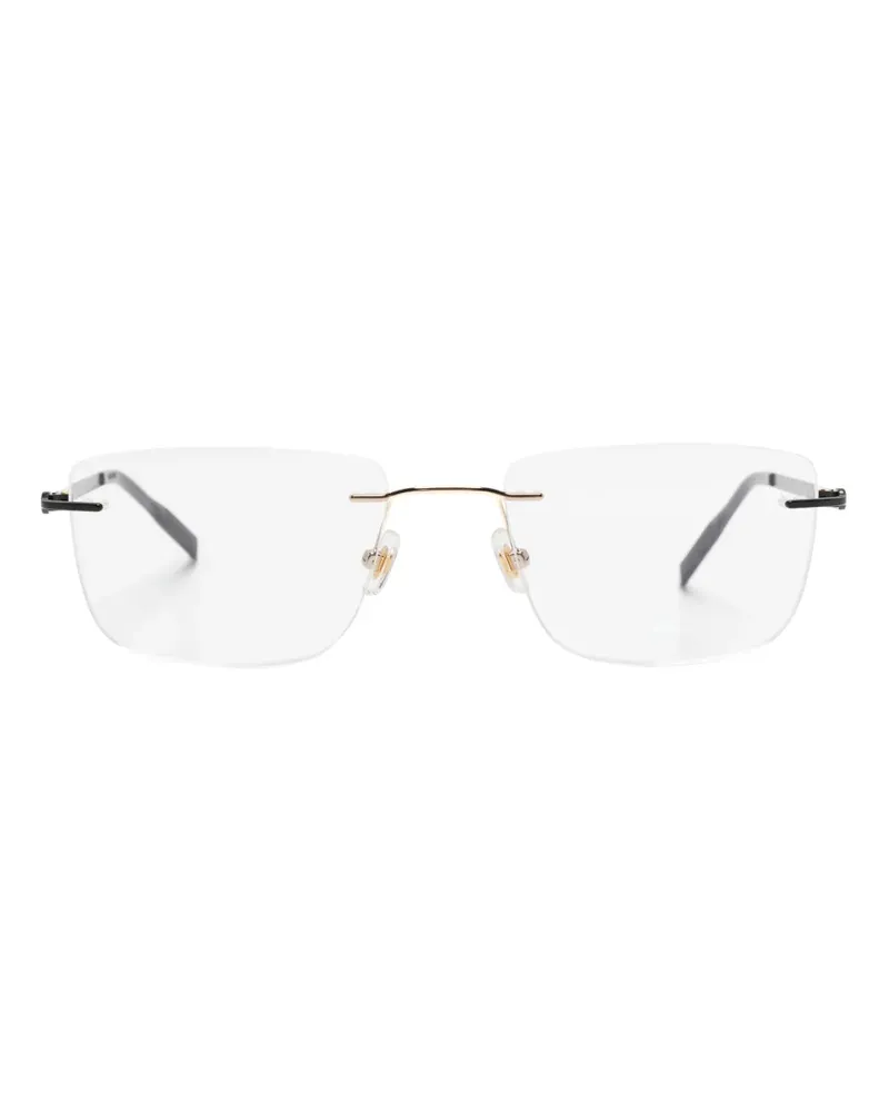 Montblanc Rahmenlose Brille - Schwarz Schwarz