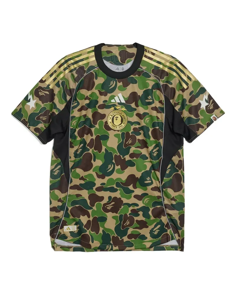 adidas camouflage-print T-shirt - Grün Grün