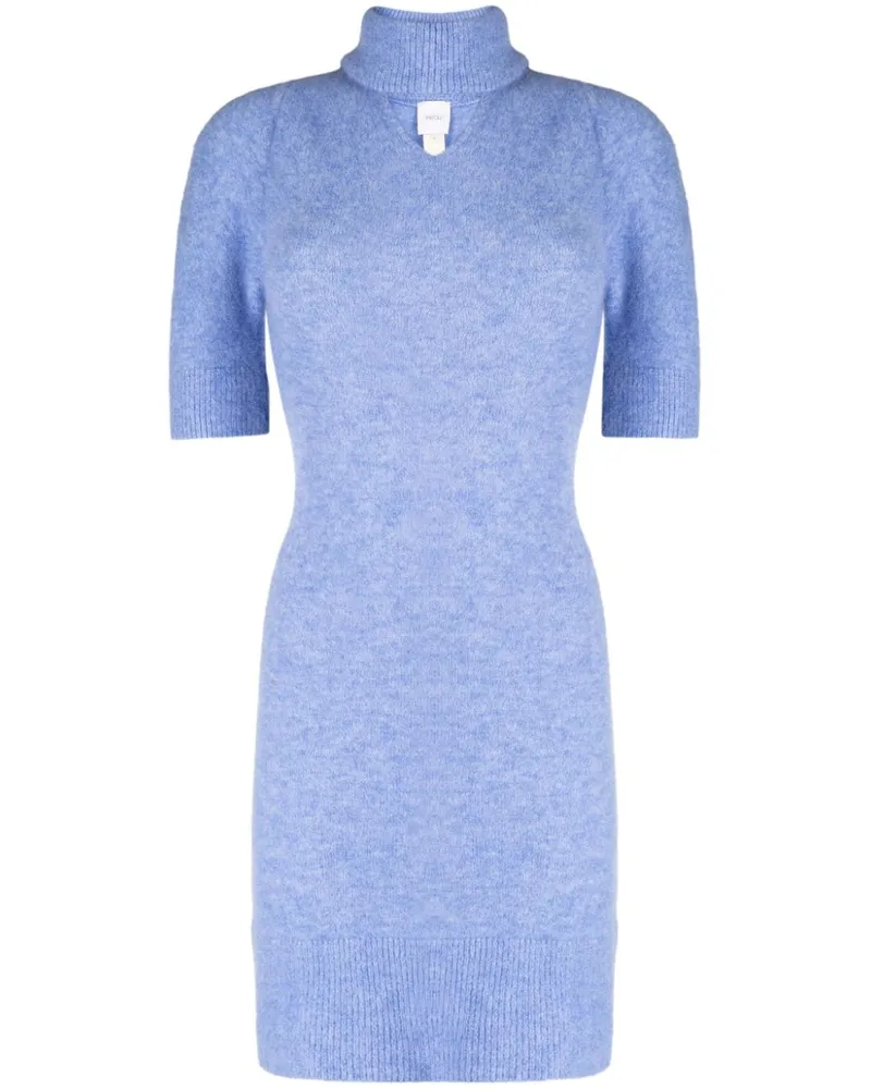 Patou Kleid mit Cut-Outs Blau