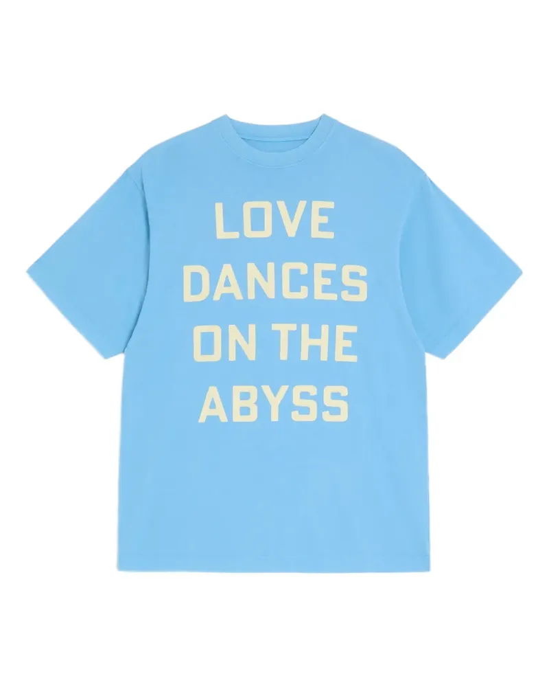 Valentino Garavani printed oversized T-shirt - Blau Blau