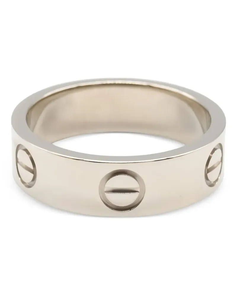 Cartier 14K white gold and silver Love ring - Silber Silber