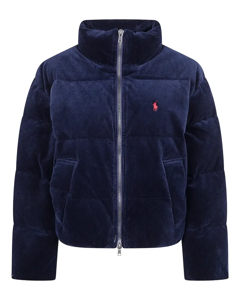 Ralph Lauren Gesteppte Cordjacke - Blau Blau